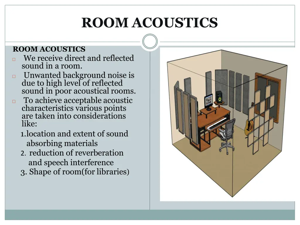 room acoustics