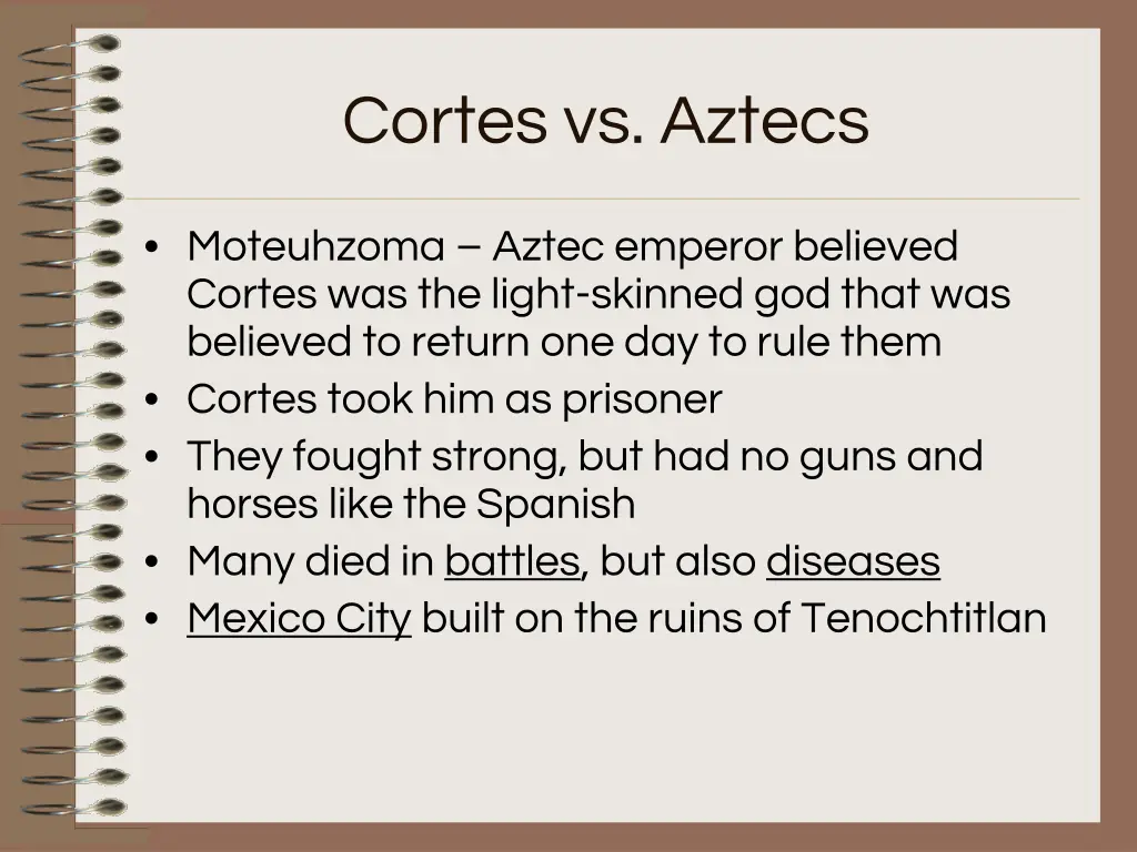 cortes vs aztecs