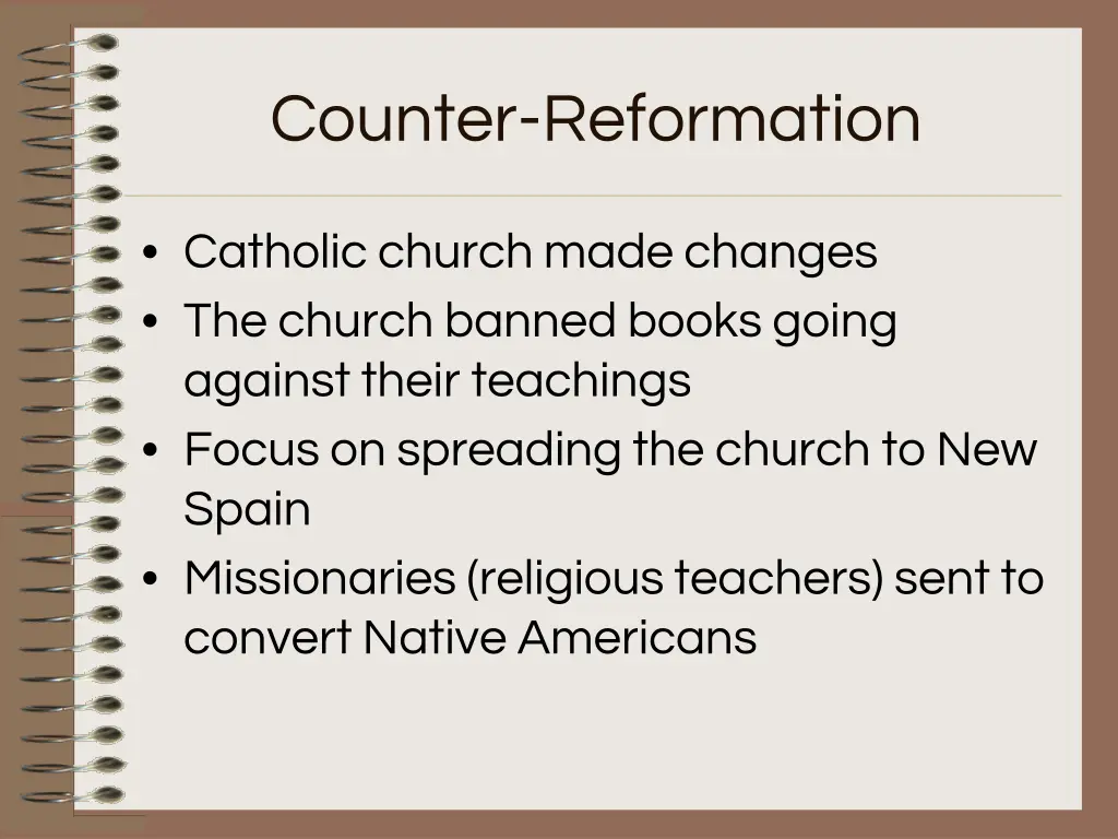 counter reformation