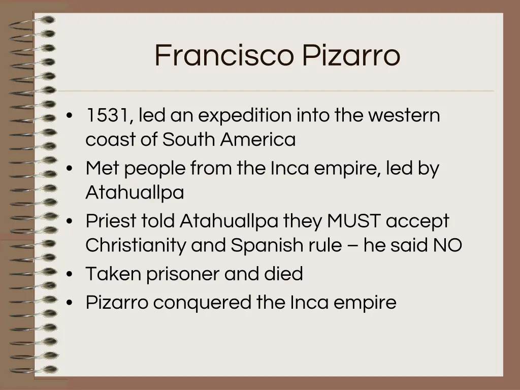 francisco pizarro