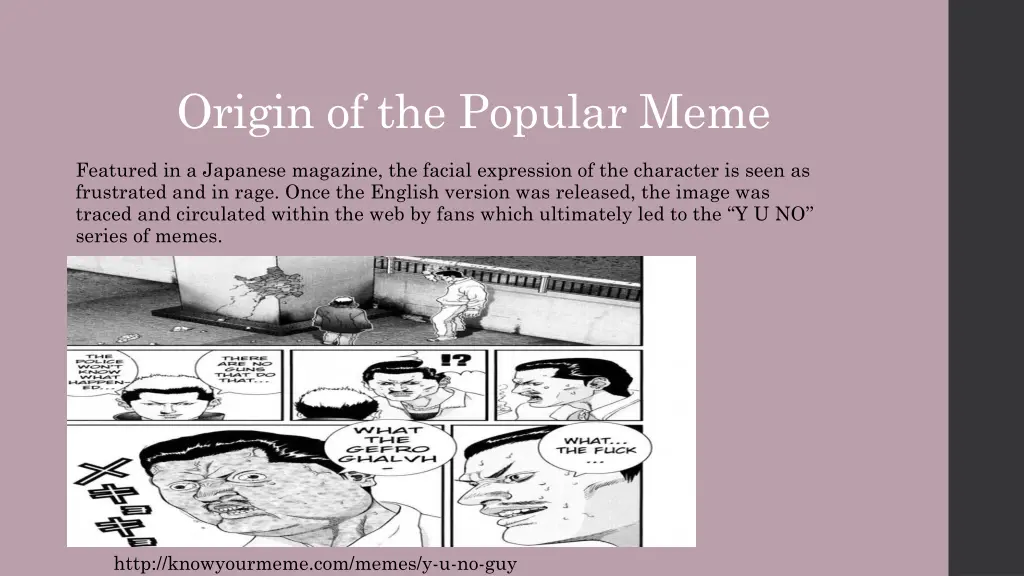 origin of the popular meme