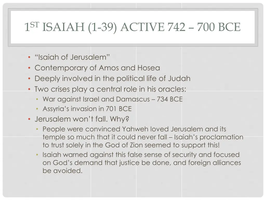 1 st isaiah 1 39 active 742 700 bce