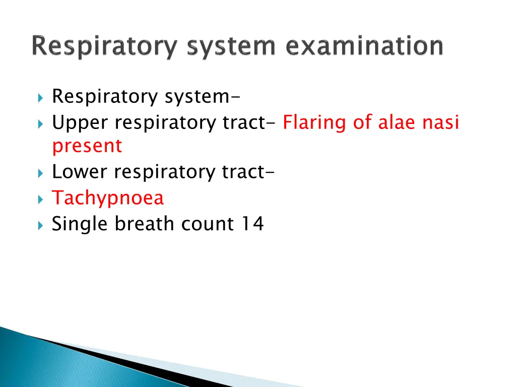 respiratory system upper respiratory tract