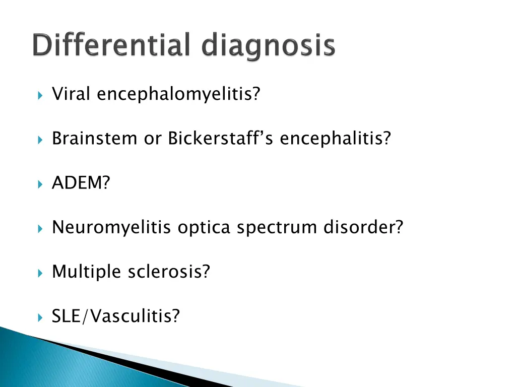 viral encephalomyelitis