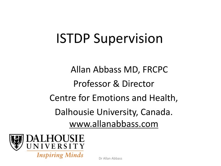 istdp supervision