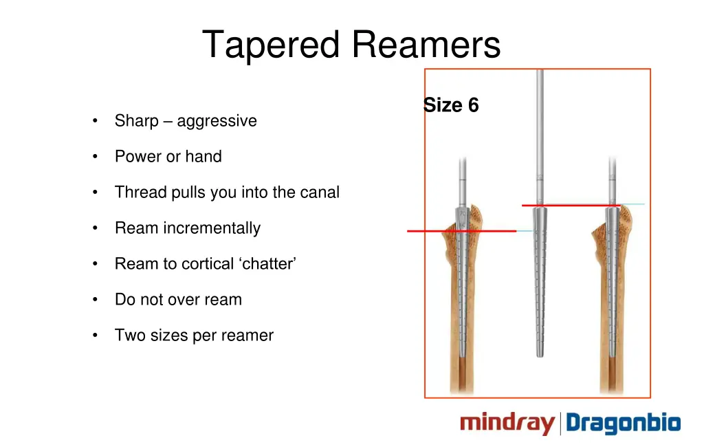 tapered reamers 3