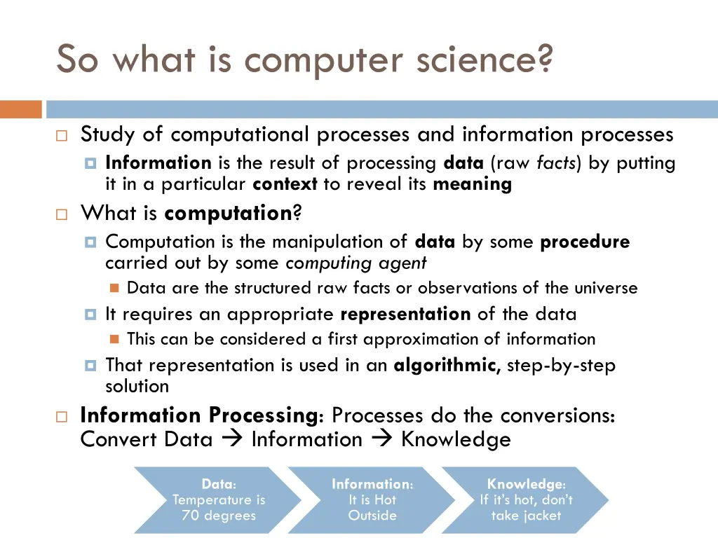 so what is computer science