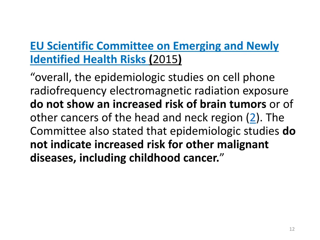 eu scientific committee on emerging and newly