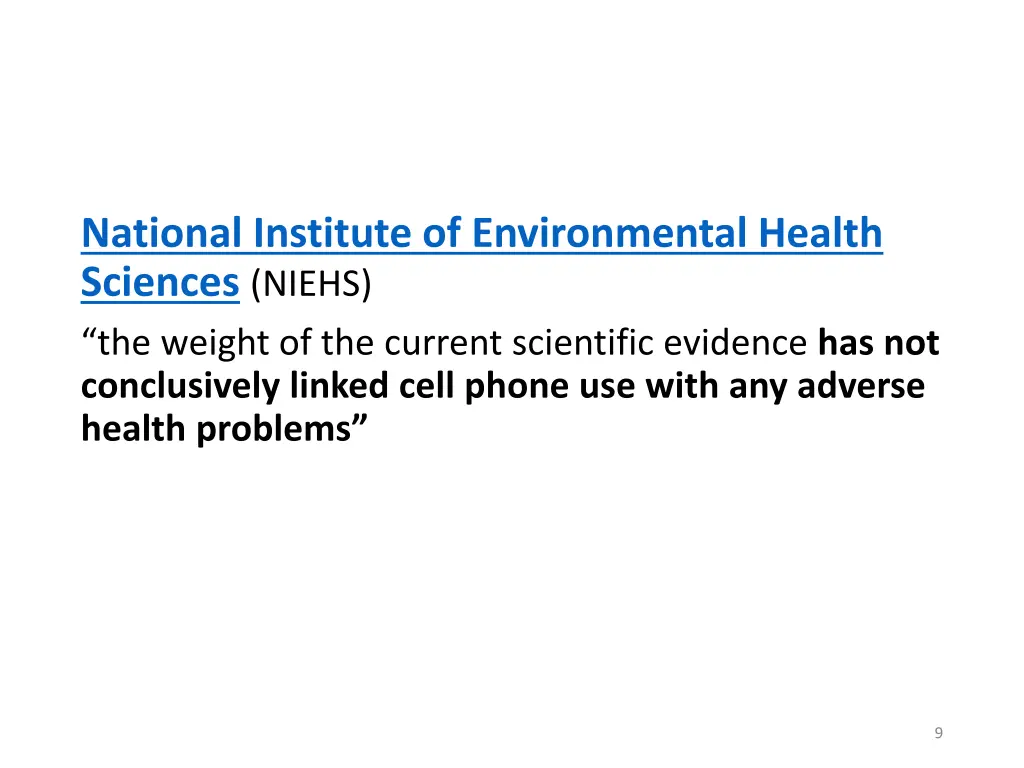 national institute of environmental health