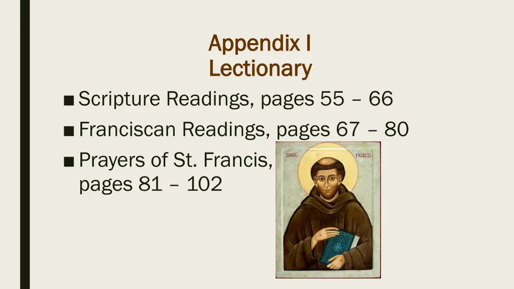 appendix i appendix i lectionary lectionary