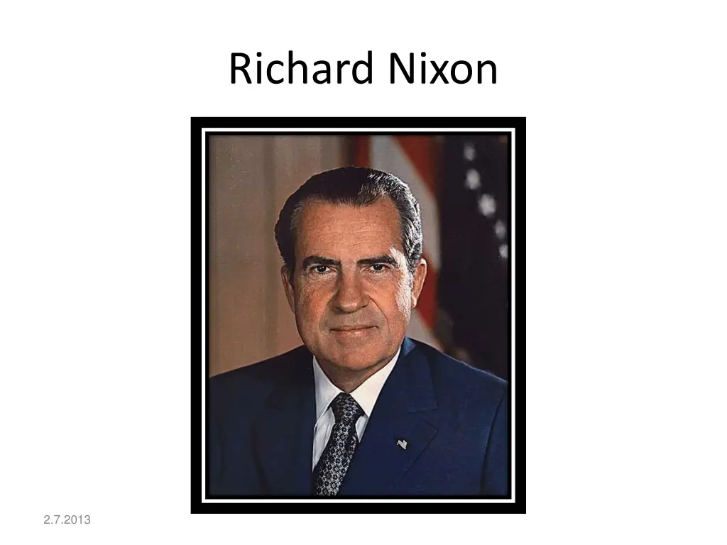 richard nixon