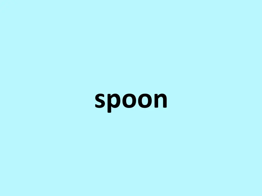 spoon