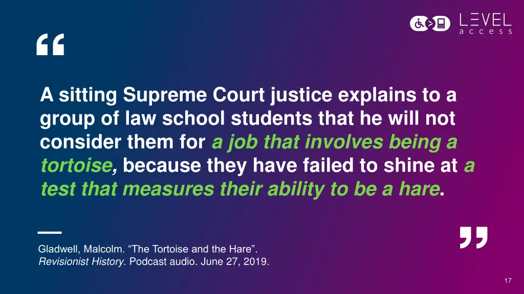 a sitting supreme court justice explains