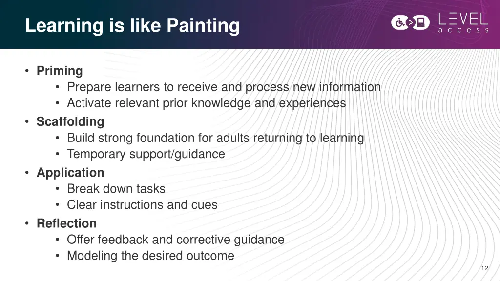 learning is like painting