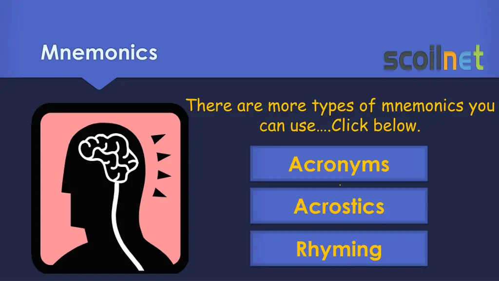 mnemonics