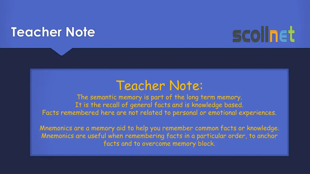 teacher note