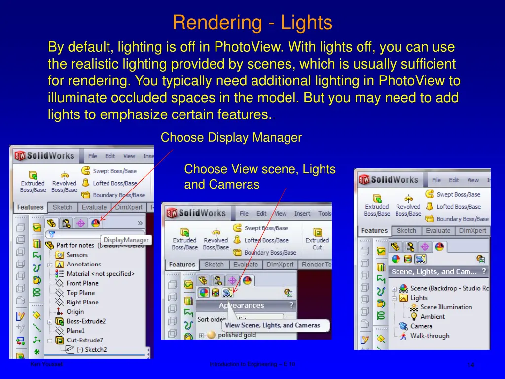 rendering lights