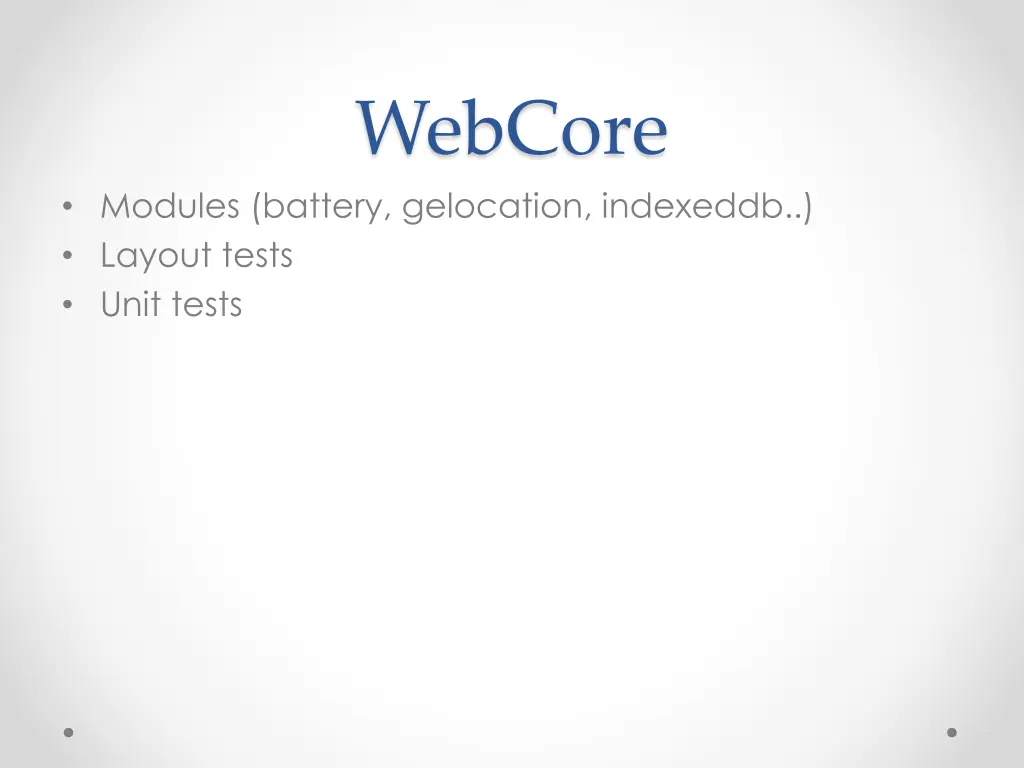 webcore 9