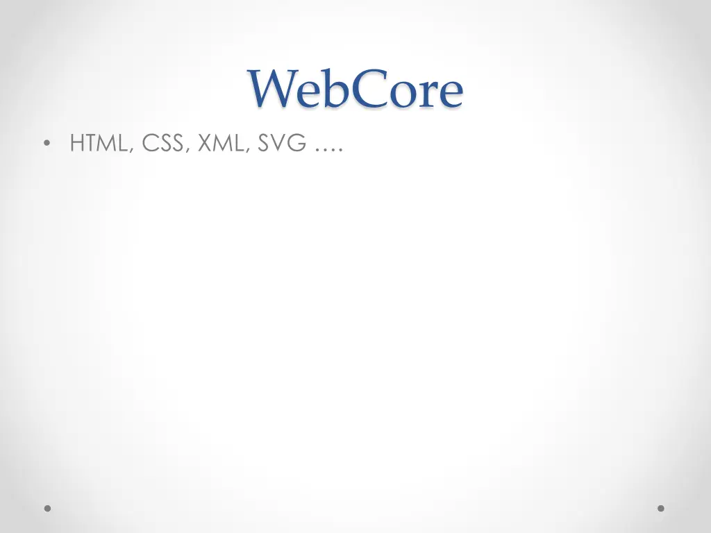 webcore