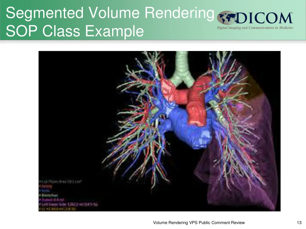 segmented volume rendering sop class example