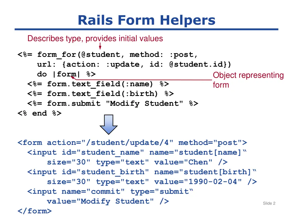 rails form helpers