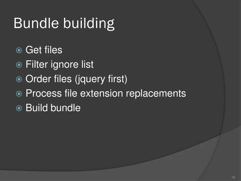 bundle building