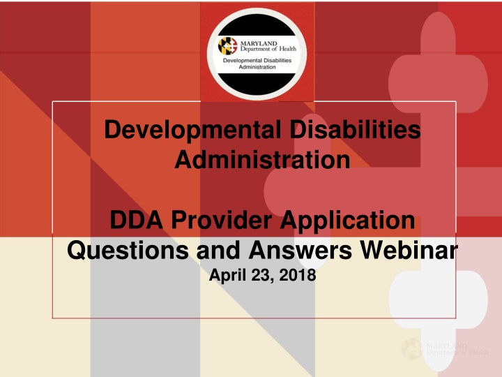 developmental disabilities administration