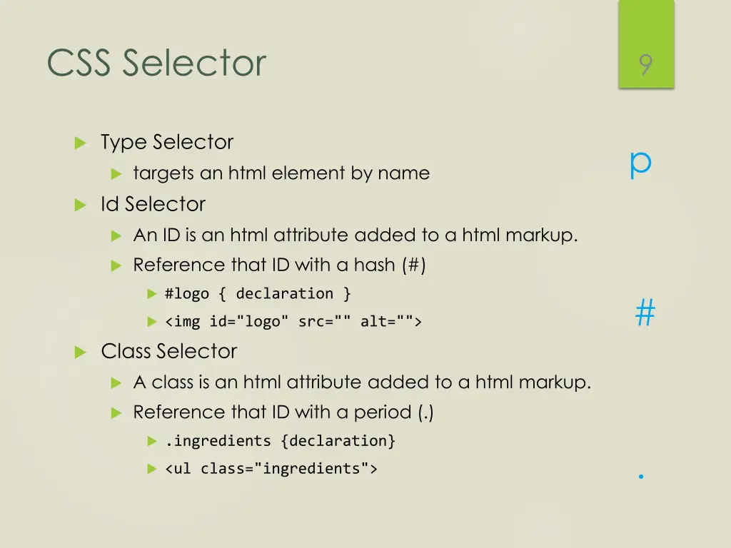 css selector