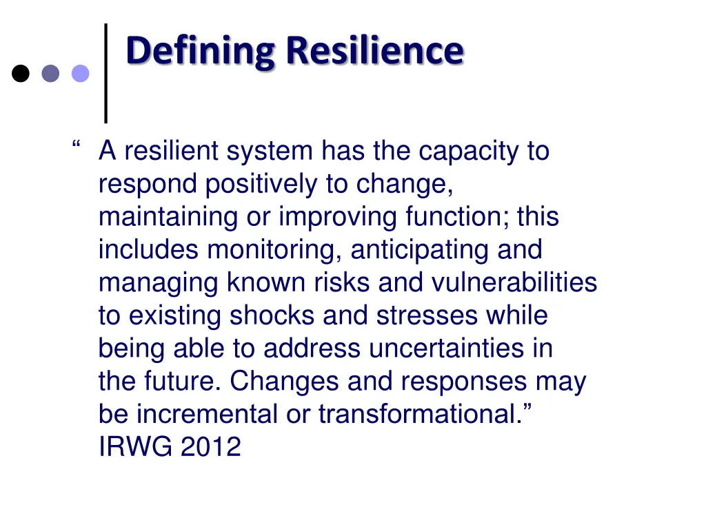 defining resilience 1