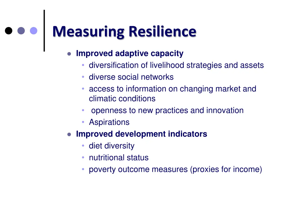 measuring resilience 1