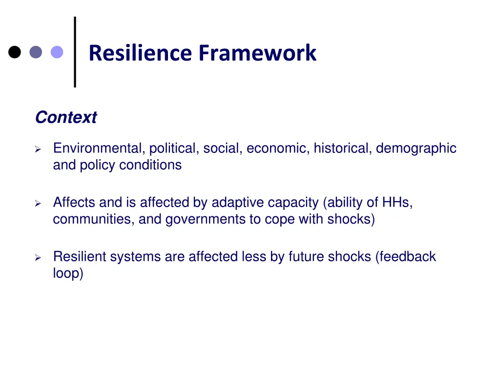 resilience framework 1