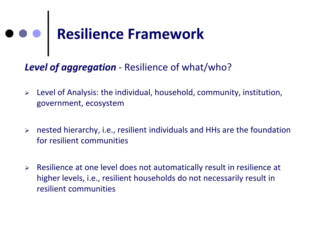 resilience framework 2