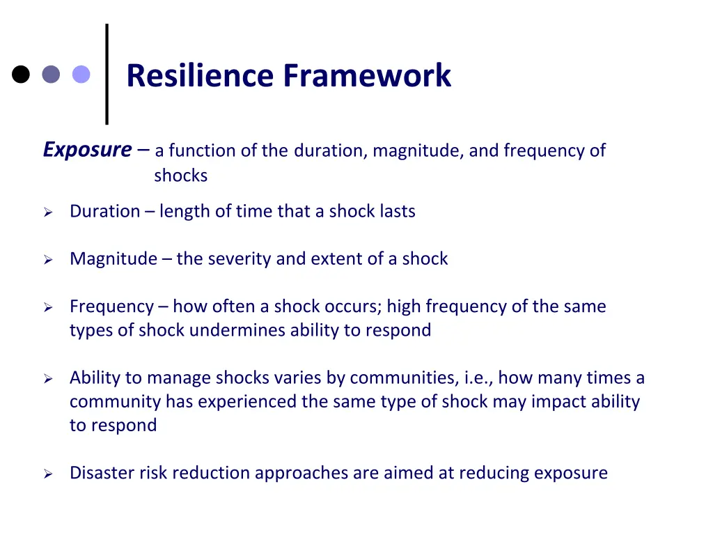 resilience framework 4