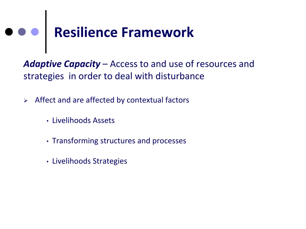 resilience framework 5