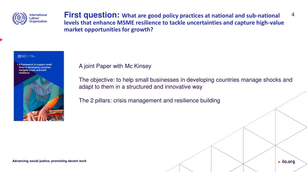 first question what are good policy practices