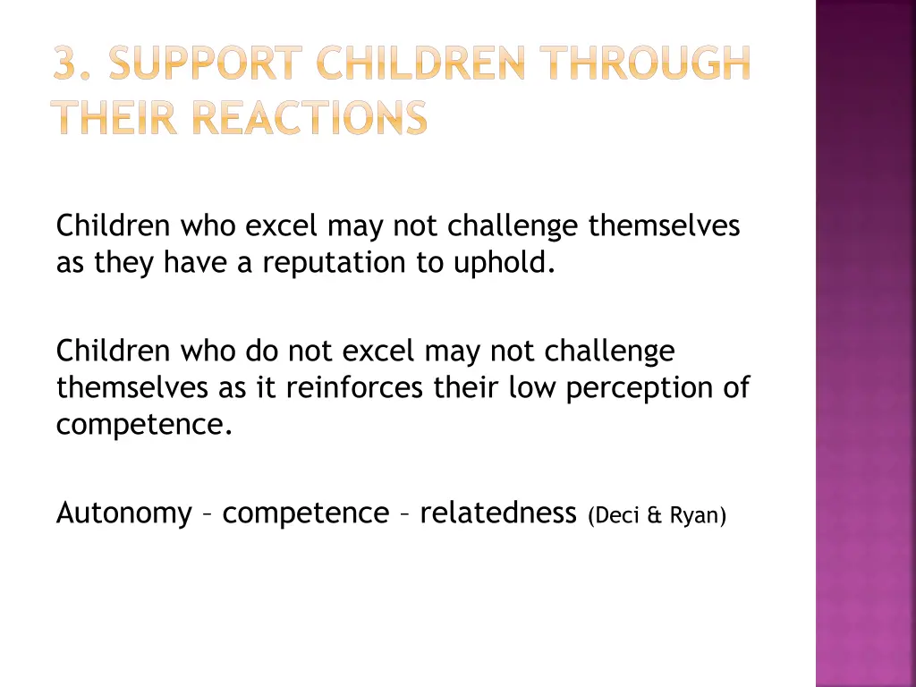 3 support children through their reactions 1