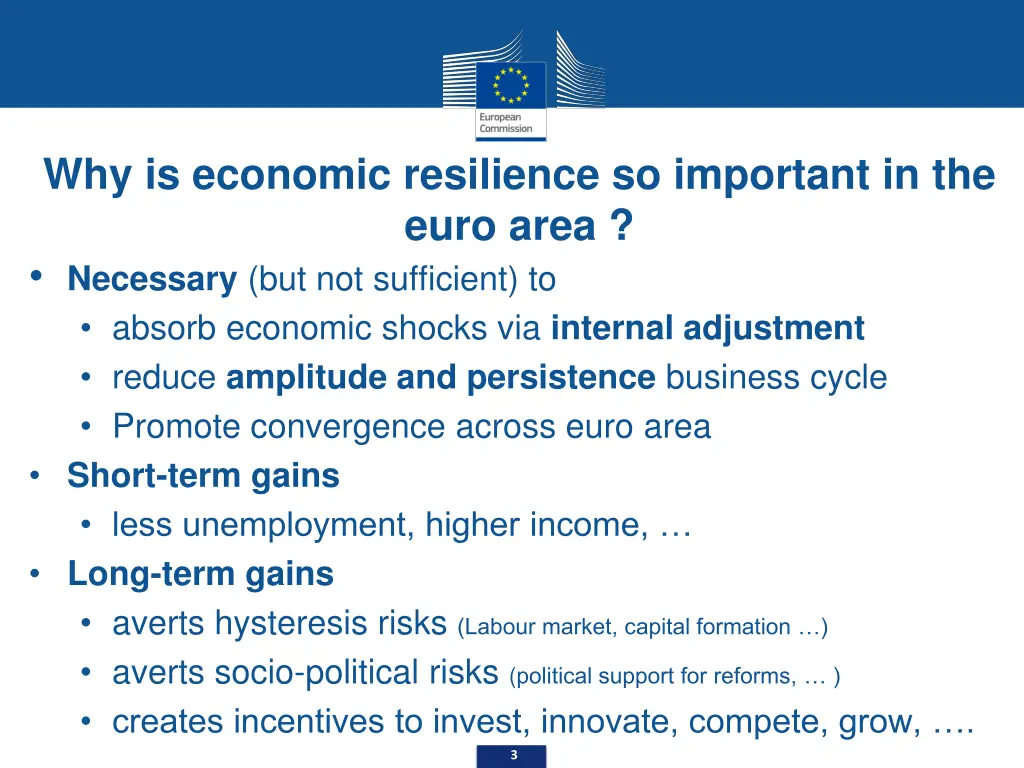 why is economic resilience so important