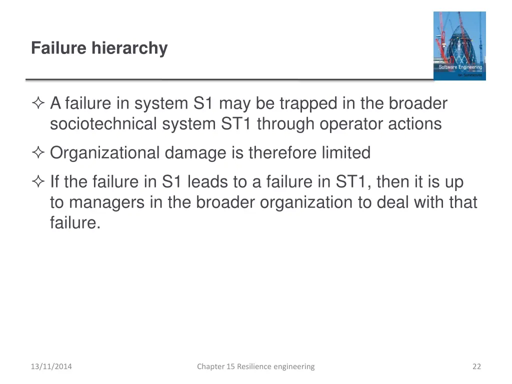 failure hierarchy