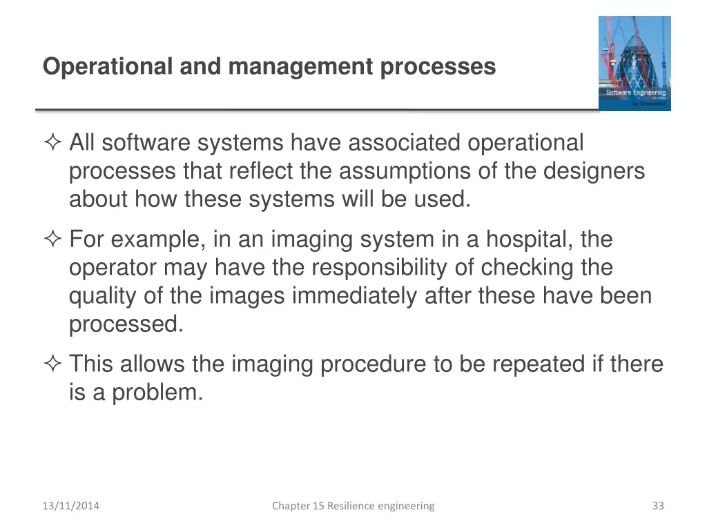 operational and management processes