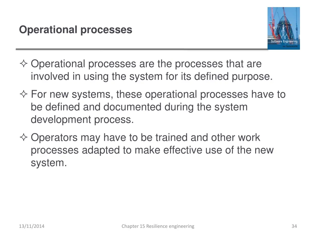 operational processes