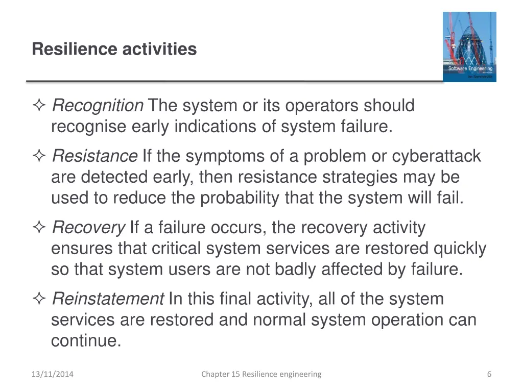 resilience activities