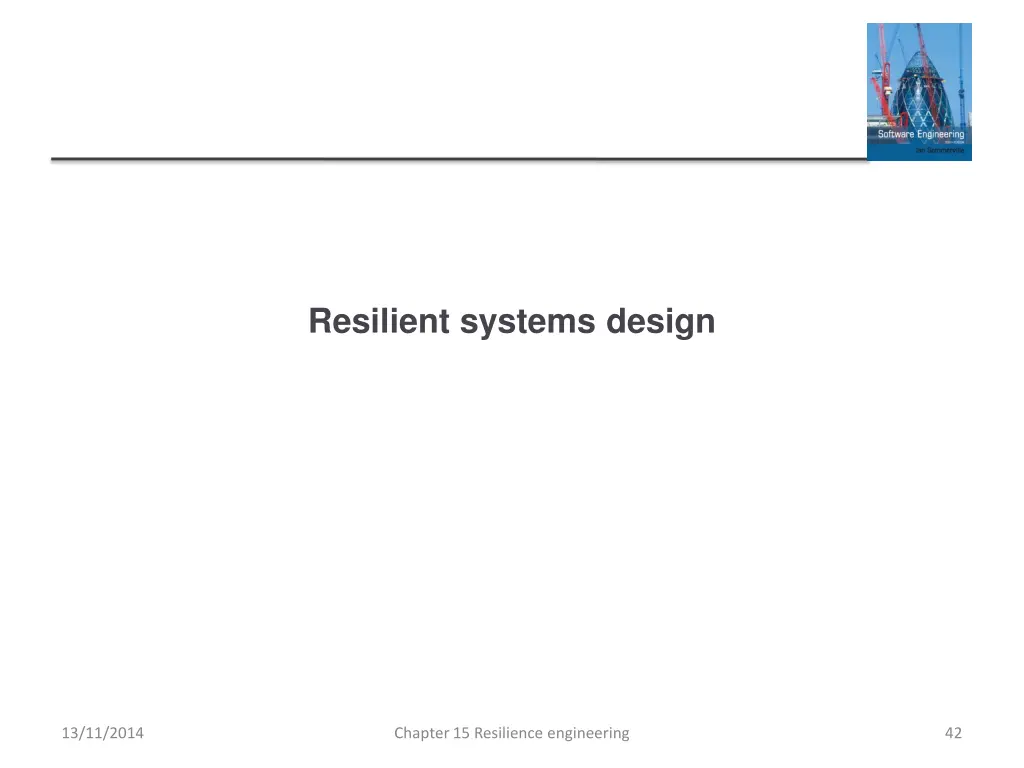 resilient systems design