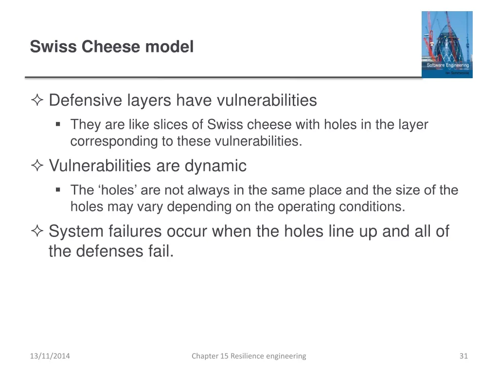 swiss cheese model