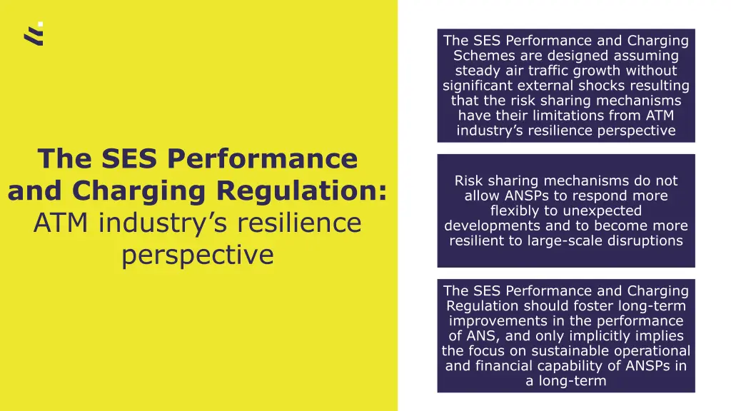 the ses performance and charging schemes