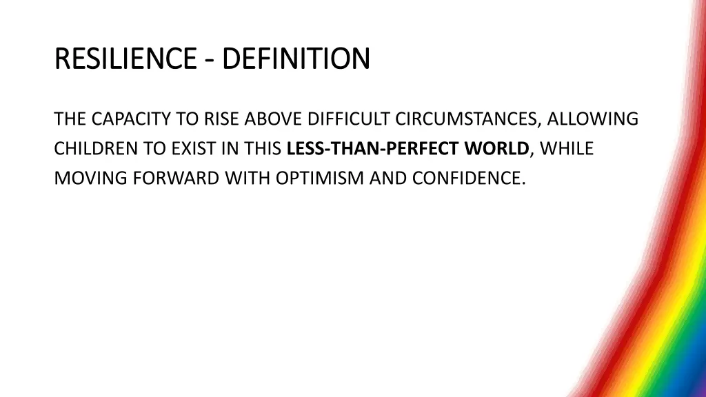 resilience resilience definition 2