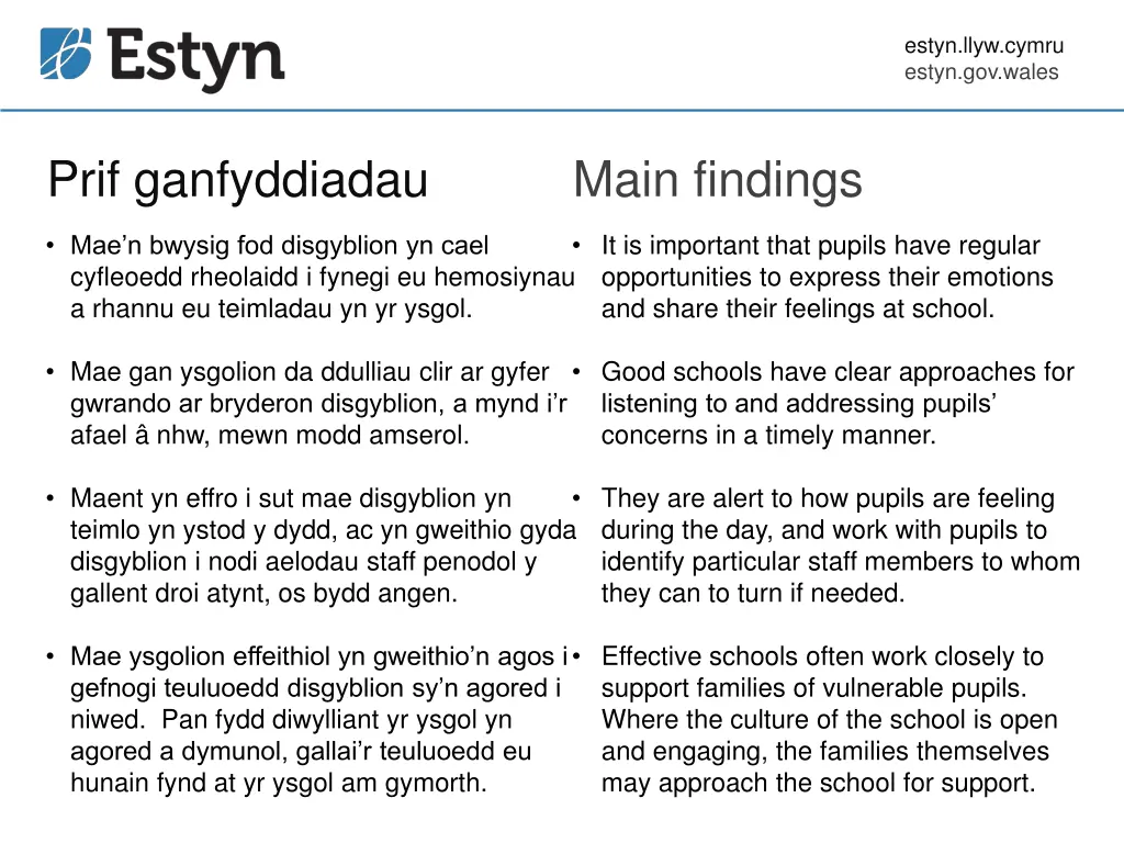 estyn llyw cymru estyn gov wales 6