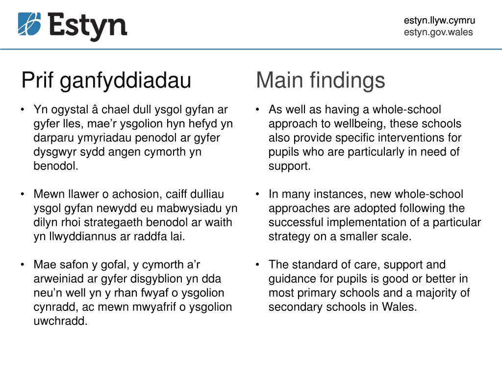 estyn llyw cymru estyn gov wales estyn gov wales 2