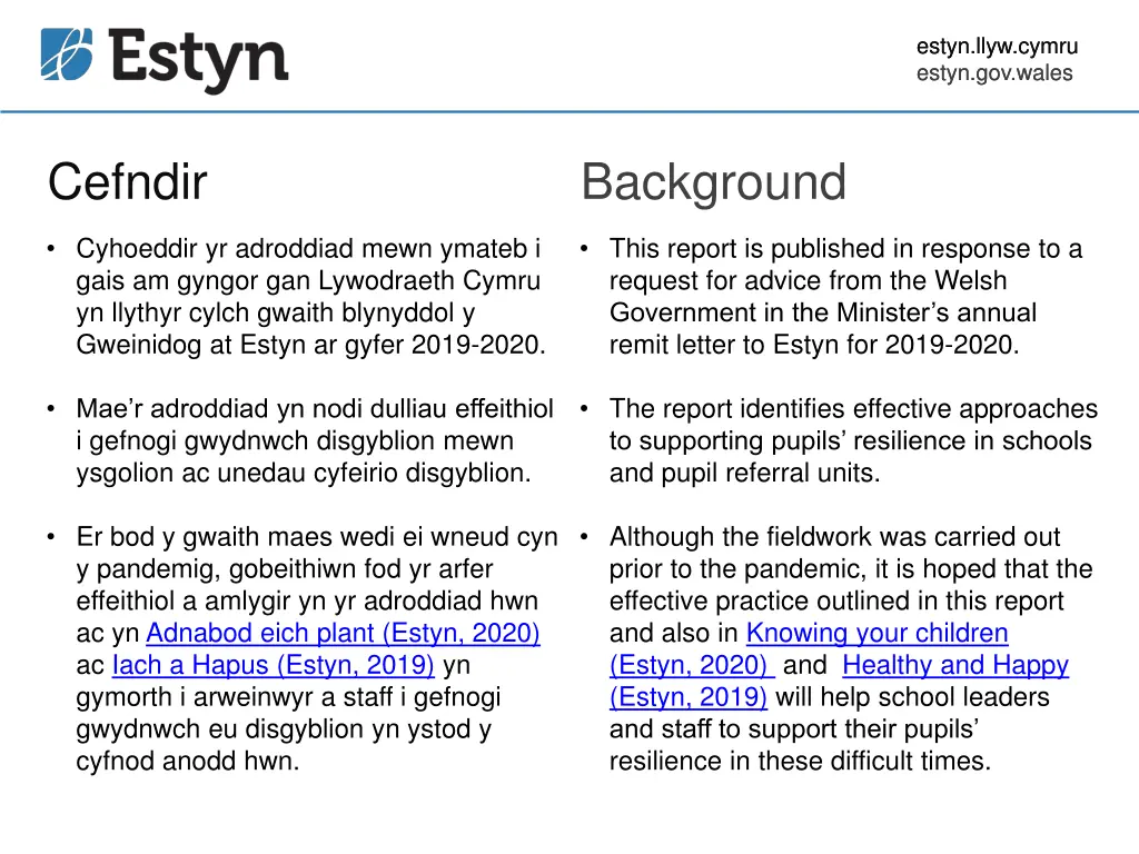 estyn llyw cymru estyn gov wales estyn gov wales