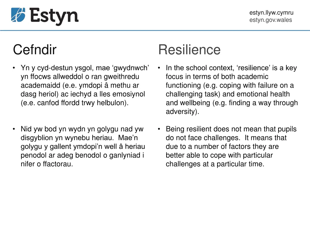 estyn llyw cymru estyn gov wales