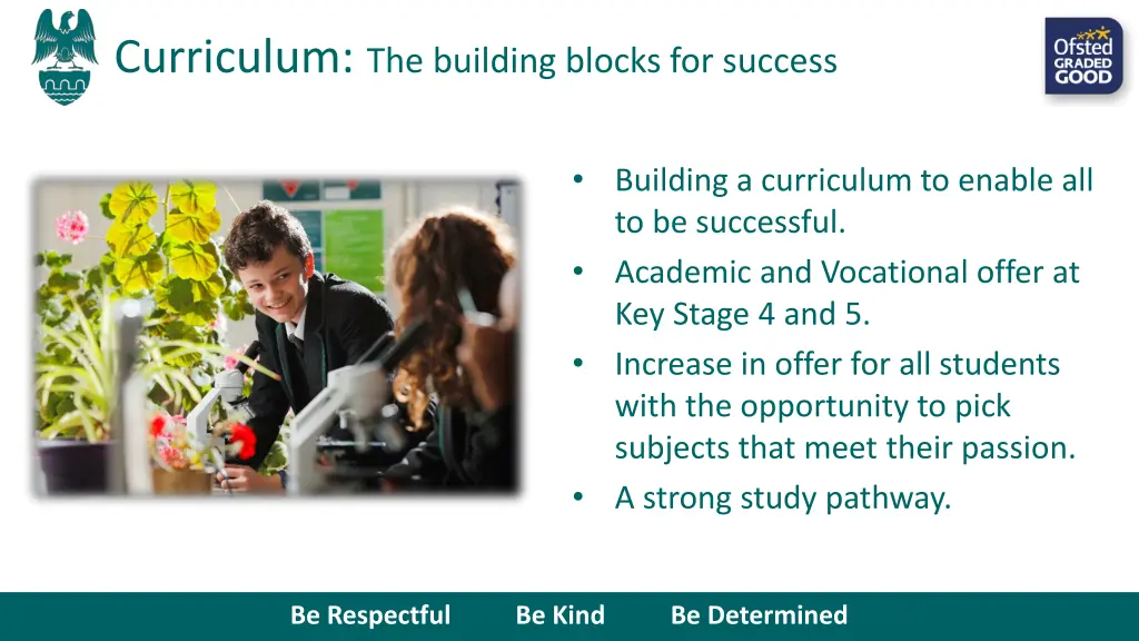 curriculum the building blocks for success